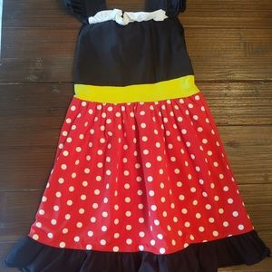 Knit Disney Minnie dress fits 3-5 years